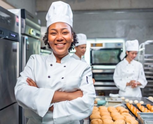 Pâtisserie de restauration contemporaine 5342